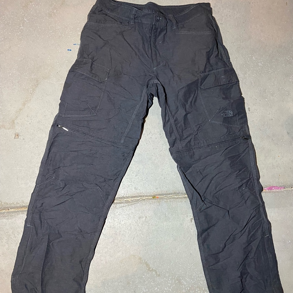 The North face zip away hiking pants